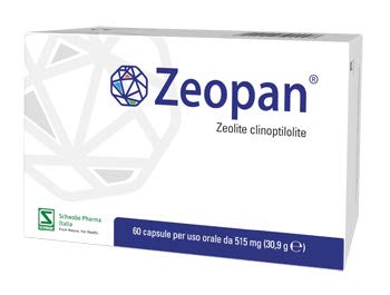 Zeopan | Zeolite Clinoptilolite | 60 Capsule Per Uso Orale Da 515 Mg