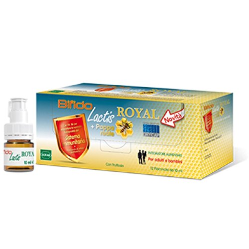Sofar 55466 Bifidolactis Royal Integratore Alimentare, 12 Flaconcini