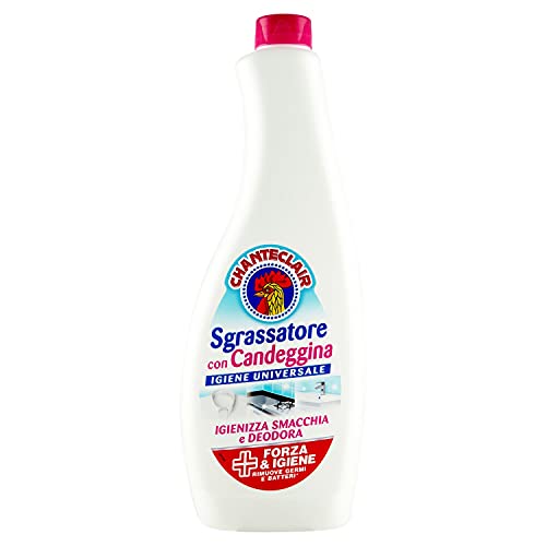 Chanteclair Sgrassatore Con Candeggina, 625 Ml - [Confezione Da 2]