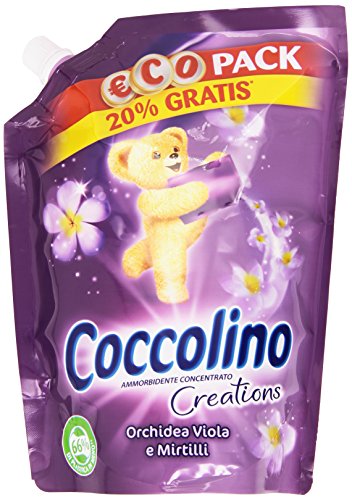 3 X Coccolino Ammorbidente Orchidee E Mirtillo Ammorbidente Concentrato 700 Ml