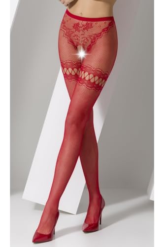 Collants Ouverts S015 - Rosso - Rosso, Tu