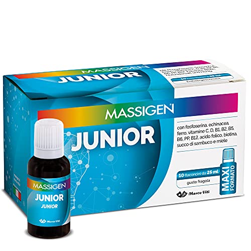 Massigen Junior, Azzurro, 410 G, Confezione Da 1