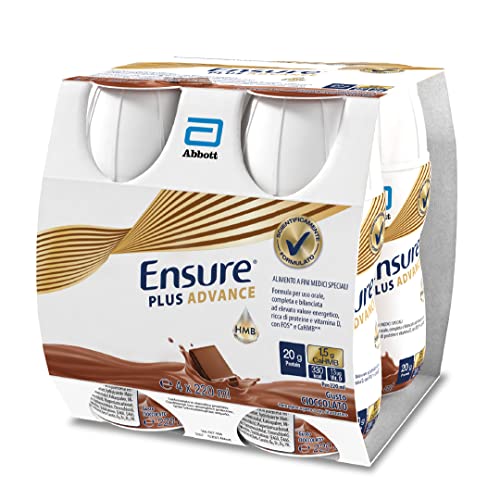 Ensure Plus Advance Supplemento Nutrizionale Ipercalorico Ed Iperproteico |Formato Bevanda| Alimento A Fini Medici Speciali Con Proteine Vitamine E Mi