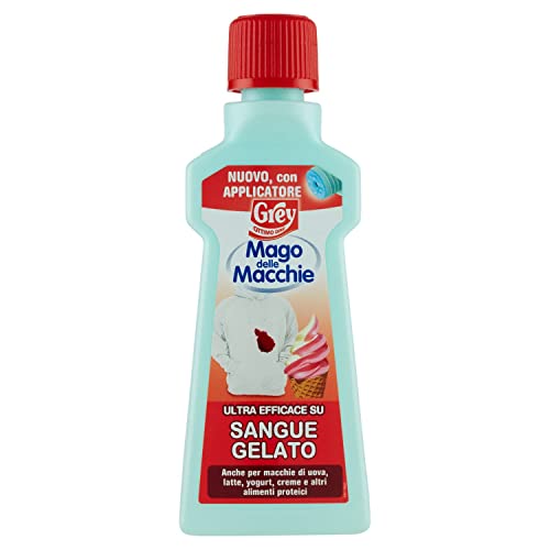 Grey Grey Mago Delle Macchie, Smacchiatore Per Tessuti, Ultra Efficace Su Sangue-Gelato, 50 Ml - 50 G
