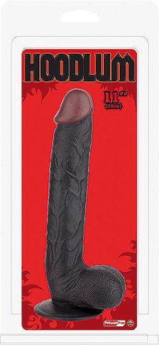 Dildo Maxi Hoodlum 11'' Nero