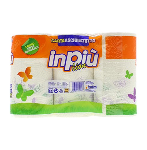 Corona Inpiu' Asciugatutto Lion 3 Rotoli