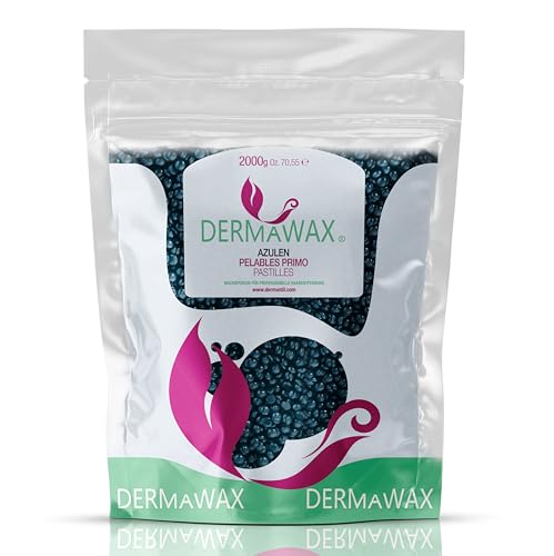 Dermawax Cera Brasiliana Professionale Cera Brasiliana Perle Per Ceretta Depilatoria Senza Strisce, Ceretta Indolore Per Uomo E Donna, A Bassa Tempera