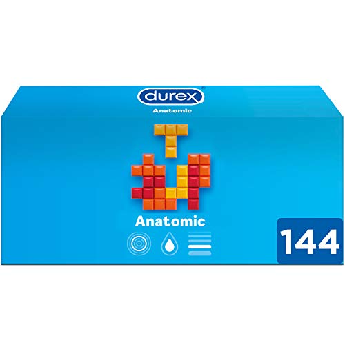 Durex Preservativi Originali Anatomic – Confezione Risparmio 144 Preservativi