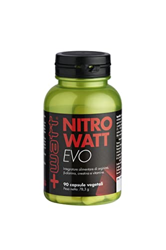 Nitrowatt Evo - Integratore Pre Workout Per Il Riscaldamento Muscolare - Formato: 90 Capsule