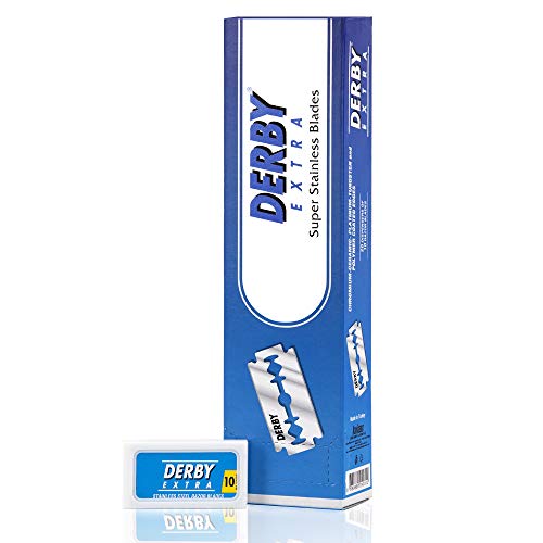 Derby Extra Blu 200 Lamette Da Barba