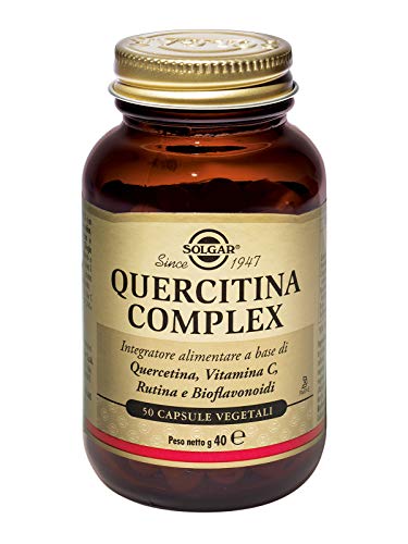 Solgar Quercitina Complex Integratore Alimentare - 50 Capsule