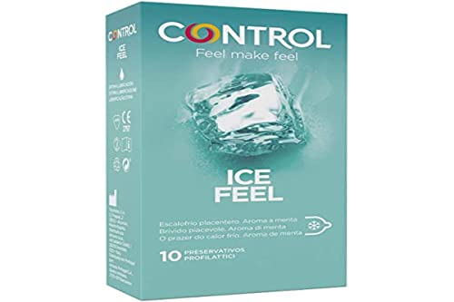 Control Ice Feel, Preservativi Aromatizatti, 1 X 10 Pezzi