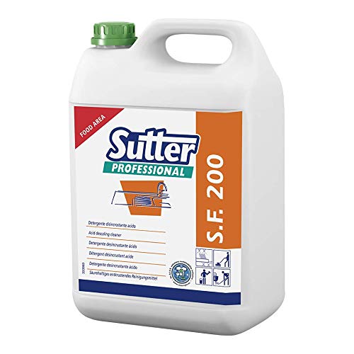 Sutter Professional Detergente Disincrostante Acido S.F. 200 – 5000 Gr