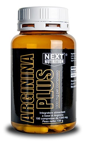 Arginina 100 Compresse 1000 Mg Per Compressa Amminoacido Essenziale Incrementa La Crescita Muscolare La Forza Alza I Livelli Di Ossido Nitrico Favoris