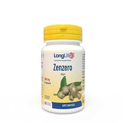 Longlife® Zenzero 500 Mg - 60 Capsule