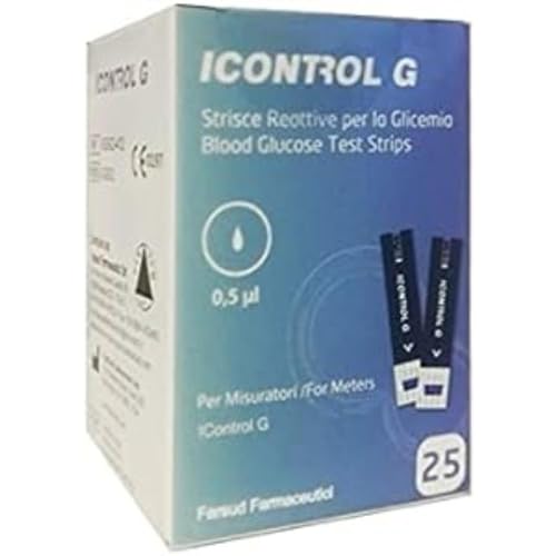Farsud Farmaceutici Icontrol G Strisce Glicemiche, 25 Strisce