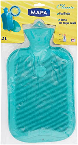 Spontex Borsa Per L'Acqua Calda, Capacità Da 2 L, Confezione Da Un Pezzo, Colori Assortiti
