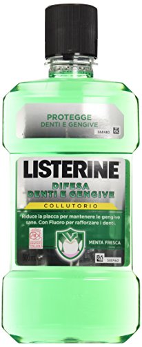 Listerine Colluttorio 500Ml Difesa D/G Coppia X2