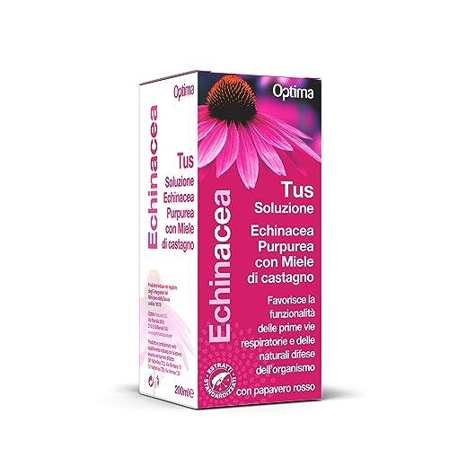 Optima Naturals Echinacea, Tus, Miele Di Castagno, 200 Millilitri