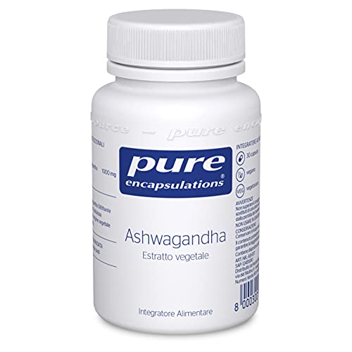 Pure Encapsulations - Ashwagandha Estratto Vegetale - Integratore Alimentare A Base Di Ginseng Indiano Per Il Supporto Delle Funzioni Cognitive E Arti