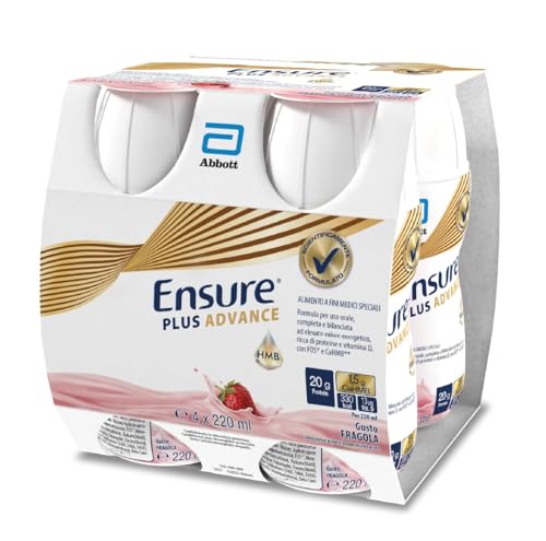 Ensure Plus Advance Supplemento Nutrizionale Ipercalorico Ed Iperproteico |Formato Bevanda| Alimento A Fini Medici Speciali Con Proteine Vitamine E Mi