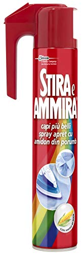 Stira E Ammira Spray Appretto Con Amido Di Mais Che Elimina Pieghe Dalle Camicie, 500Ml