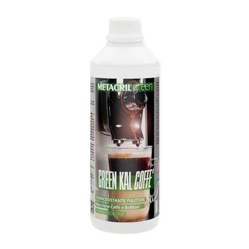 Metacril Green Kal Coffe, Disincrostante Biologico, Per Macchine Del Caffè, Bollitori, Ferri Da Stiro - 1L