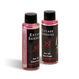 Extase Sensuel Olio Di Massaggio Effetto Extra Fresh Fragola
