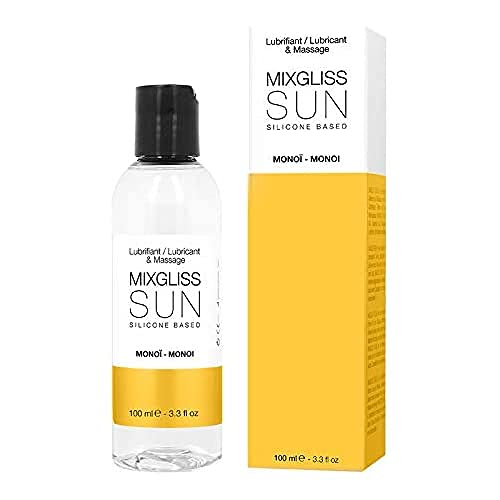 Mixgliss Based Lubricante Base Silicona Ároma Monoi 100Ml