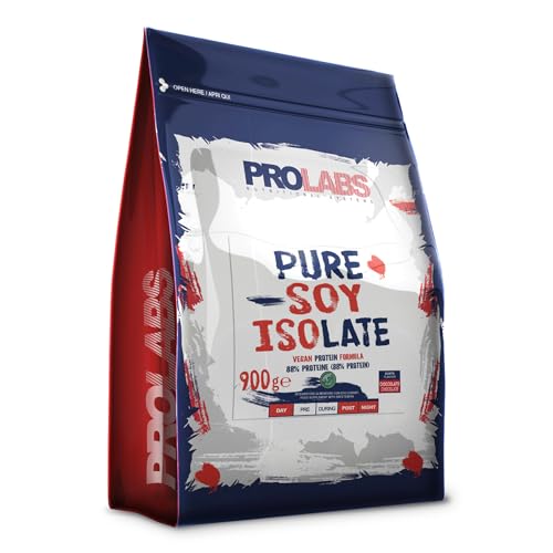 Pure Soy Isolate - 900 G - Cioccolato - Purissime Proteine Di Soia Isolate - Indicato Per I Vegetariani E Vegani