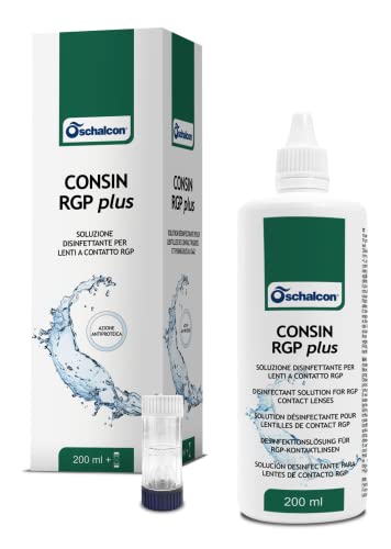 Consin Plus Soluzione Disinfettante E Conservanti Per Lenti A Contatto Rigide, 200 Ml