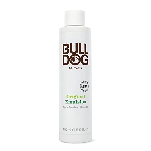 Bulldog Skincare For Men - Emulsione Leggera Idratante Per Uomo - Contiene Aloe Vera, Camelina, Tè Verde