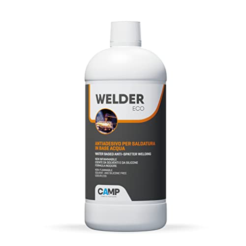 Camp Welder Eco, Antiadesivo Per Saldatura Ad Alta Resa, A Base Acqua, Esente Da Solventi E Silicone, 1L, Multicolore