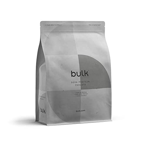 Bulk Proteine Isolate Di Soia Sfuse In Polvere, Frullato Proteico Vegano, Non Aromatizzato, 1 Kg