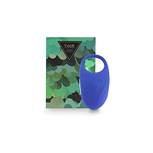 Feelztoys Thor Anelli Fallici E Vibranti Blu Taglia Unica