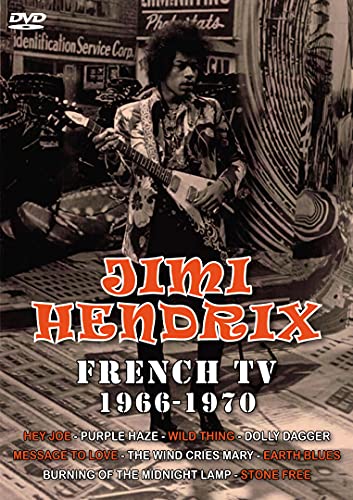 Jimi Hendrix French Tv 1966-1970