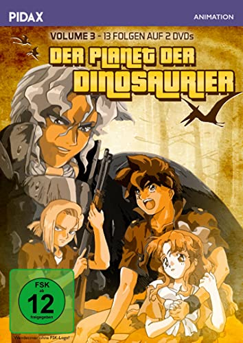 Der Planet Der Dinosaurier, Vol. 3 / Die Letzten 13 Folgen Der Abenteuerserie Frei Nach Dem Roman Zwei Jahre Ferien Von Jules Verne (Pidax Animation)