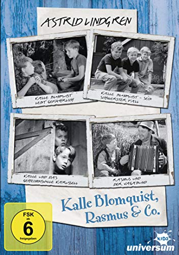 Astrid Lindgren - Kalle Blomquist, Rasmus & Co. (Original Schwarz-Weiß Filme)