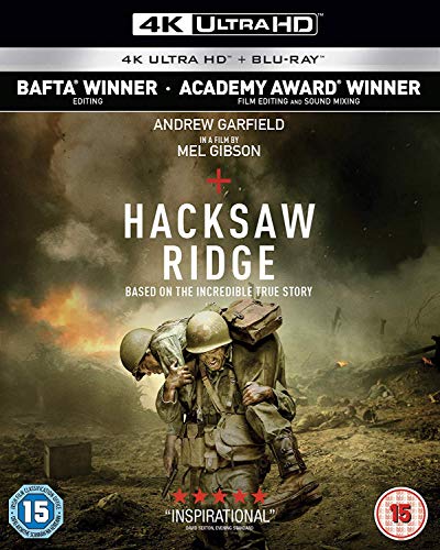 Hacksaw Ridge 4K Ultra-Hd Bd [Edizione: Regno Unito] [Blu-Ray][Edizione: Regno Unito]