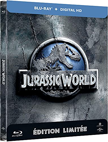 Jurassic World (Edition Limitee Steelbook) - Combo Blu-Ray + Copie Digitale [Blu-Ray] [Blu-Ray + Copie Digitale - Édition Boîtier Steelbook]