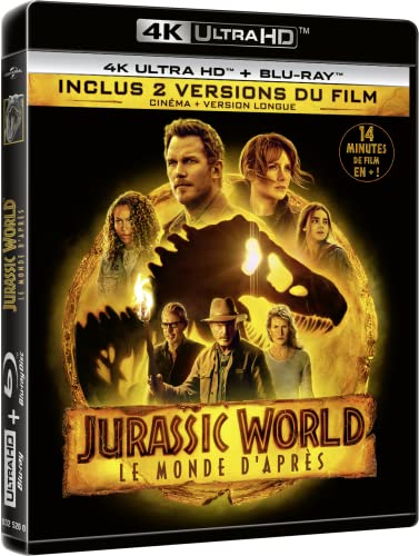 Jurassic World : Le Monde D'Apres - Combo Uhd 4K + Bd