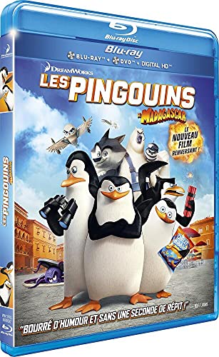 Les Pingouins De Madagascar Blu-Ray+Dvd [Edizione: Francia]