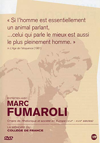La Mémoire Du Collège De France : Marc Fumaroli