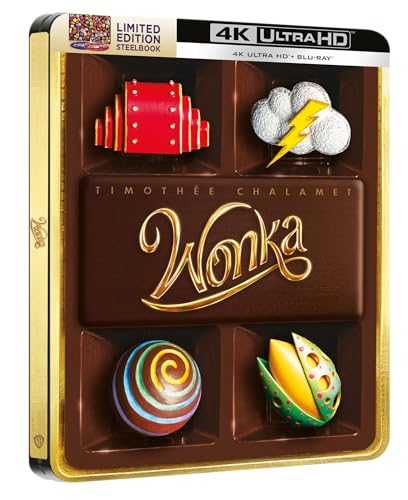 Wonka Steelbook 2 (4K Ultra Hd + Blu-Ray)