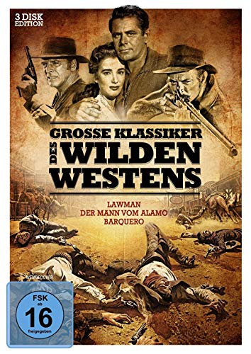 Große Klassiker Des Wilden Westens - Lawman, Der Mann Vom Alamo, Barquero (3 Dvds)