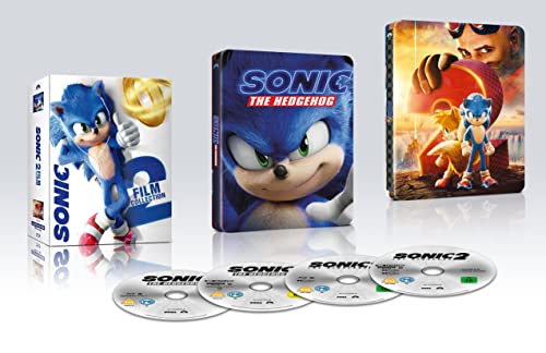 Sonic - 2 Film Collection (Steelbook 4K Uhd + Blu-Ray)