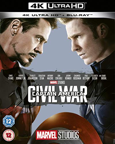 Captain America: Civil War 4K Ultra-Hd [Blu-Ray] [2019] [Edizione: Regno Unito]