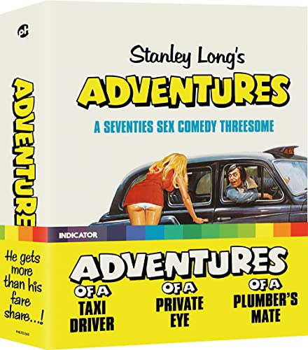 Stanley Long'S Adventures: A Seventies Sex Comedy Threesome (Uk Limited Edition) [Blu-Ray] [2022] [Region Free]