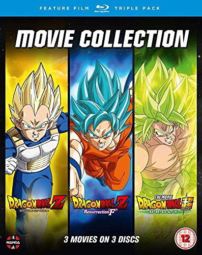 Dragon Ball Movie Trilogy (Battle Of Gods. Resurrection F. Broly) [Edizione: Regno Unito]