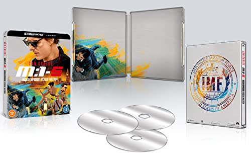 Mission: Impossible 5 - Rogue Nation 4K Uhd + Blu-Ray Steelbook [Region A & B & C]